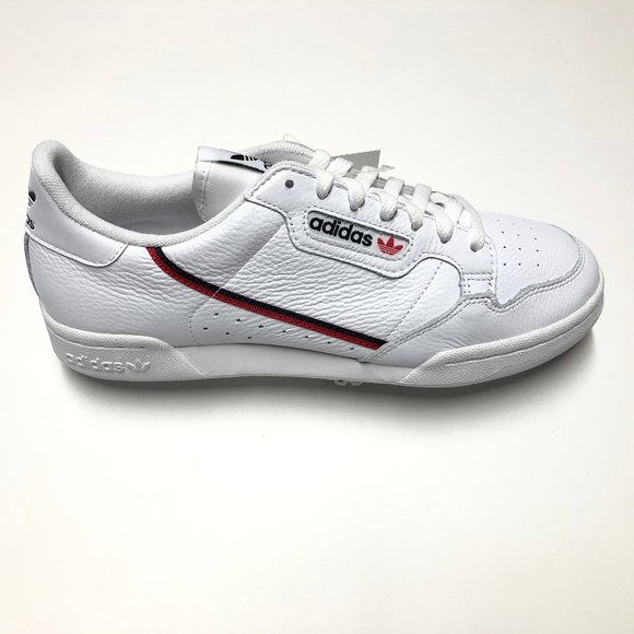 adidas continental white mens